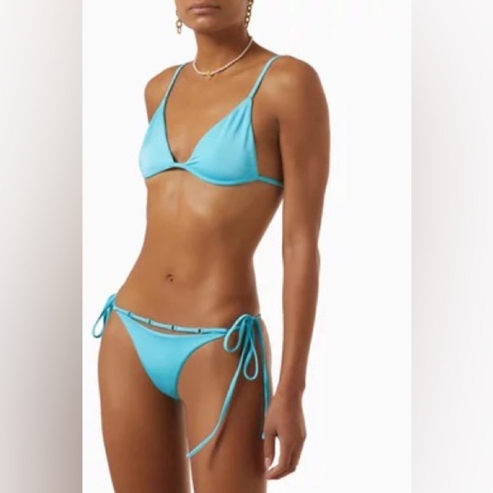 FRANKIES BIKINIS Chase Triangle Bikini Top & Bottoms SET